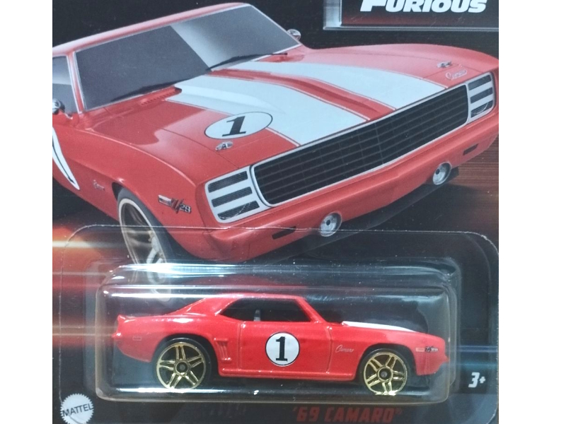Hot Wheels - `69 Camaro - HNT14