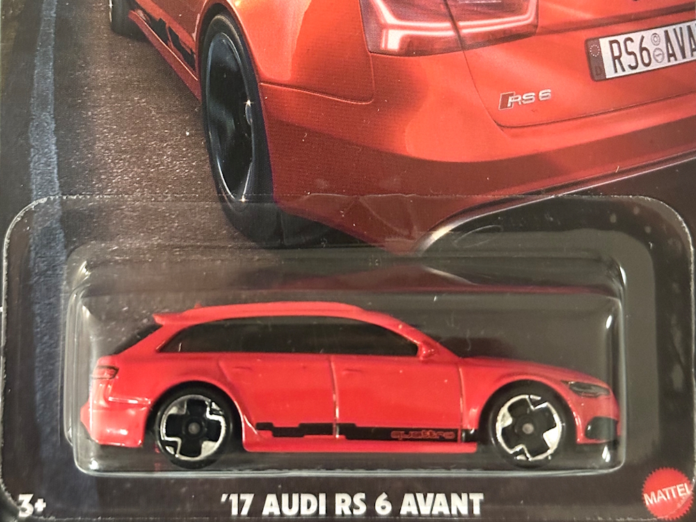 Hot Wheels - `17 Audi RS 6 Avant - HRR85
