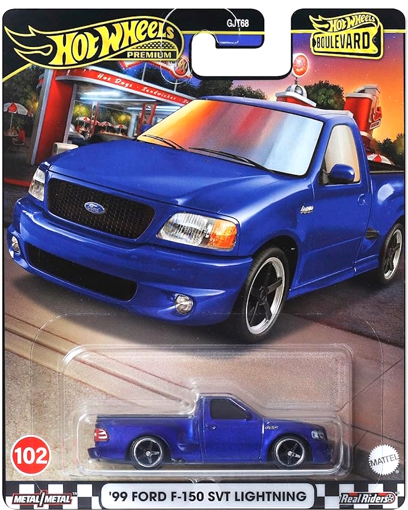 Hot Wheels - `99 Ford F-150 SVT Lightning - HRT60