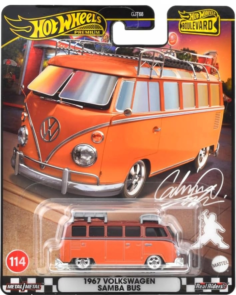 Hot Wheels - 1967 Volkswagen Samba Bus - HRT62