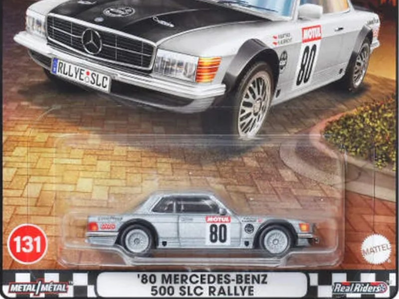Hot Wheels - `80 Mercedes-Benz 500 SLC Rallye - HRT63