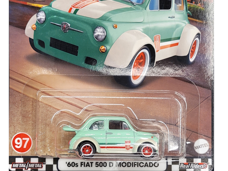 Hot Wheels - `60s Fiat 500 D Modificado - HRT65