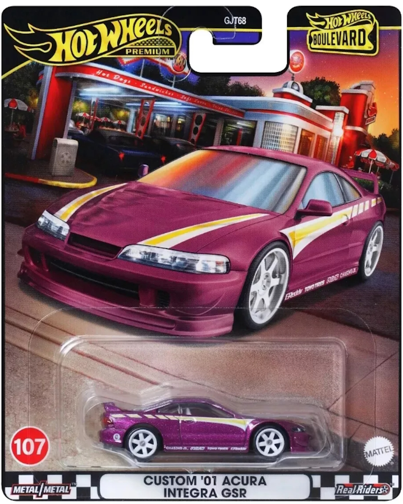 Hot Wheels - Custom `01 Acura Integra GSR - HRT77