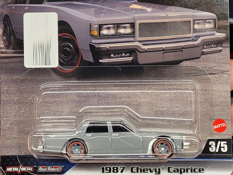 Hot Wheels - 1987 Chevy Caprice - HRT98