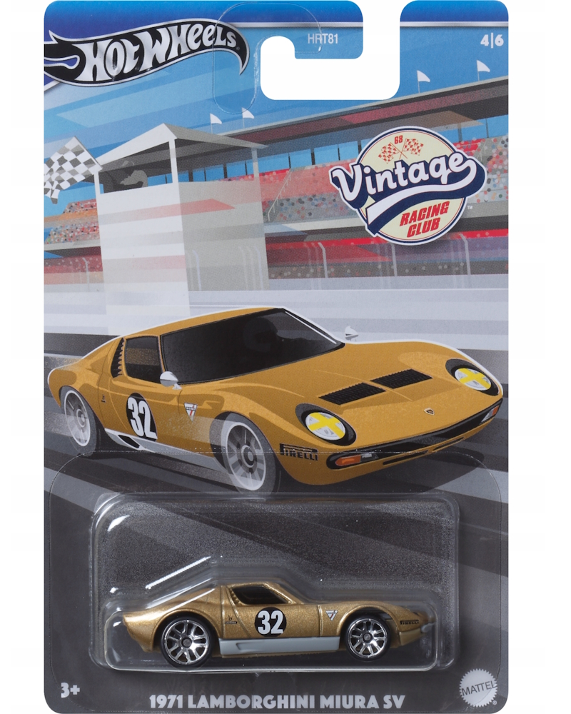 Hot Wheels - 1971 Lamborghini Miura SV - HRV03
