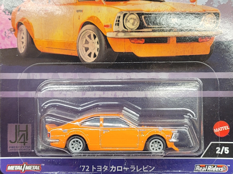 Hot Wheels - `72 Toyota Corolla Levin - HRV69