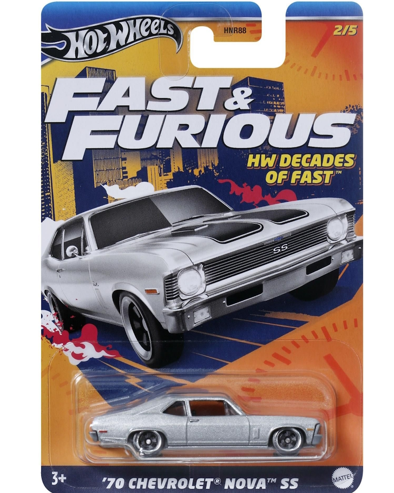 Hot Wheels - 1970 Chevrolet Nova SS - HRW42