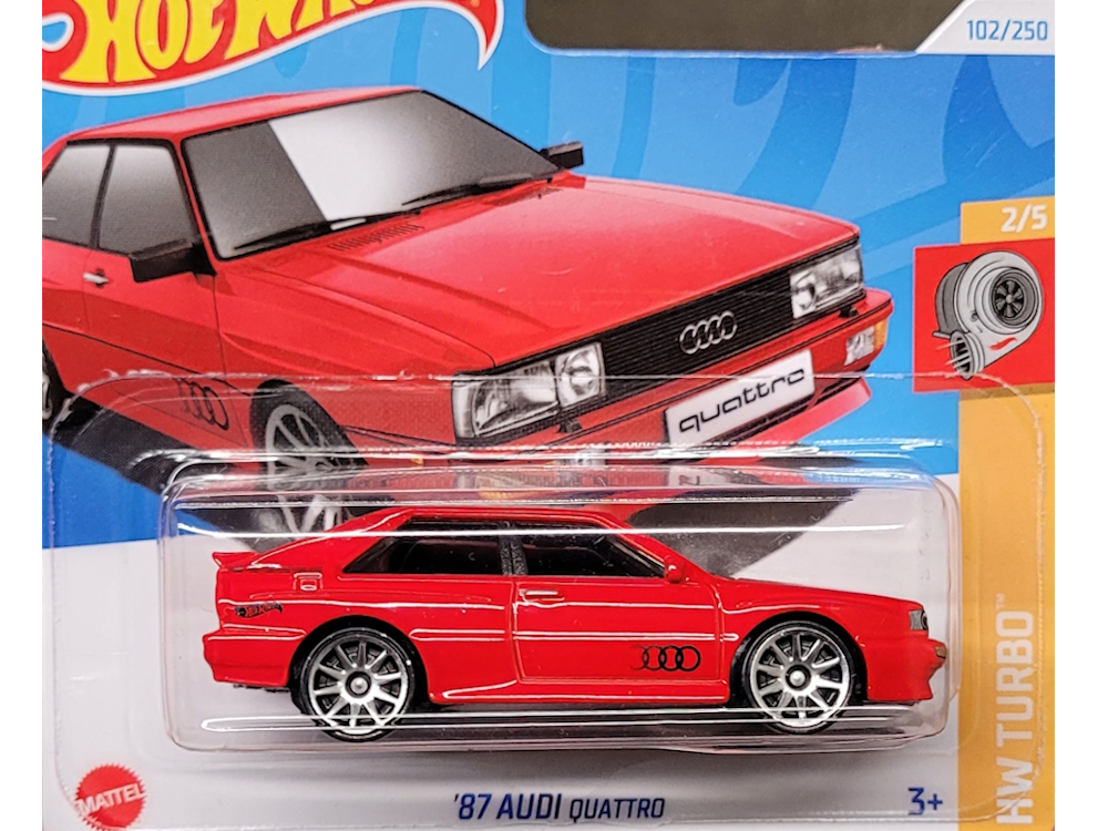 Hot Wheels - `87 Audi Quattro - HRY55