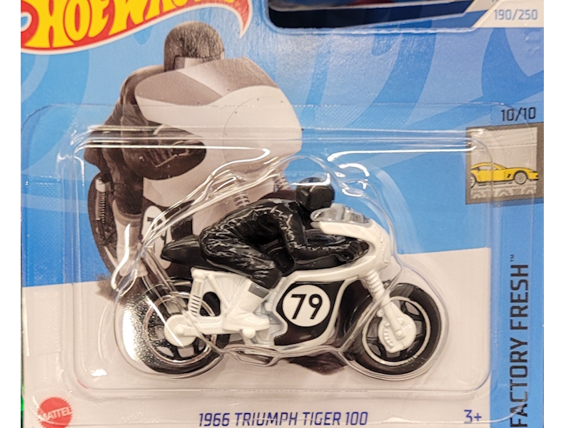 Hot Wheels - 1966 Triumph Tiger 100 - HRY62