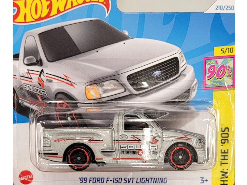 Hot Wheels - `99 Ford F-150 SVT Lightning - HTB07