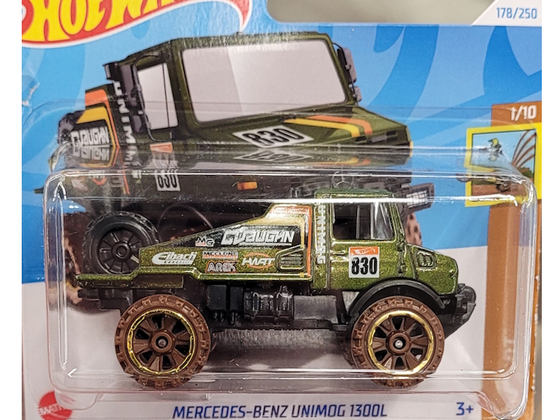 Hot Wheels - Mercedes-Benz Unimog 1300L - HTB24