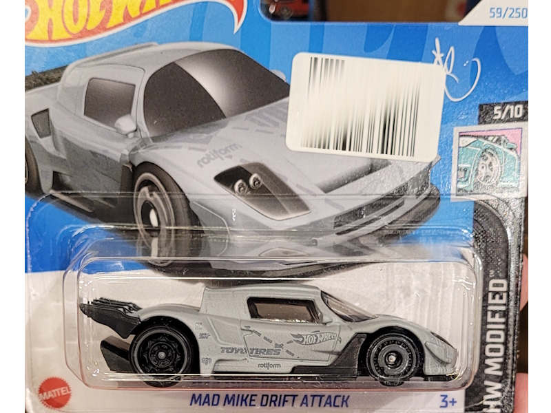 Hot Wheels - Mad Mike Drift Attack - HTB66