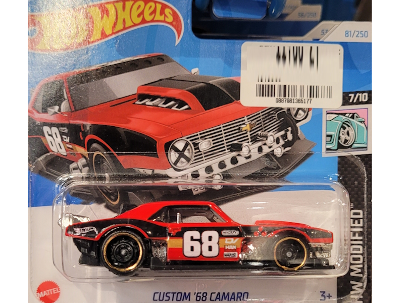 Hot Wheels - Custom `68 Camaro - HTB69