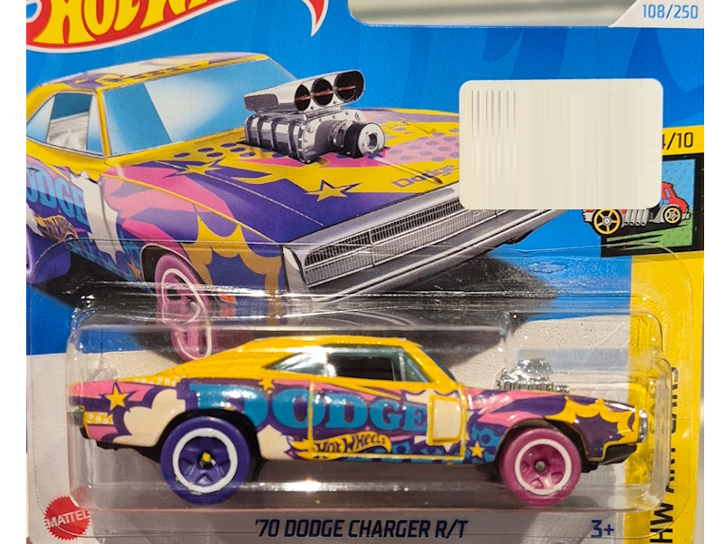 Hot Wheels - `70 Dodge Charger R/T - HTB76