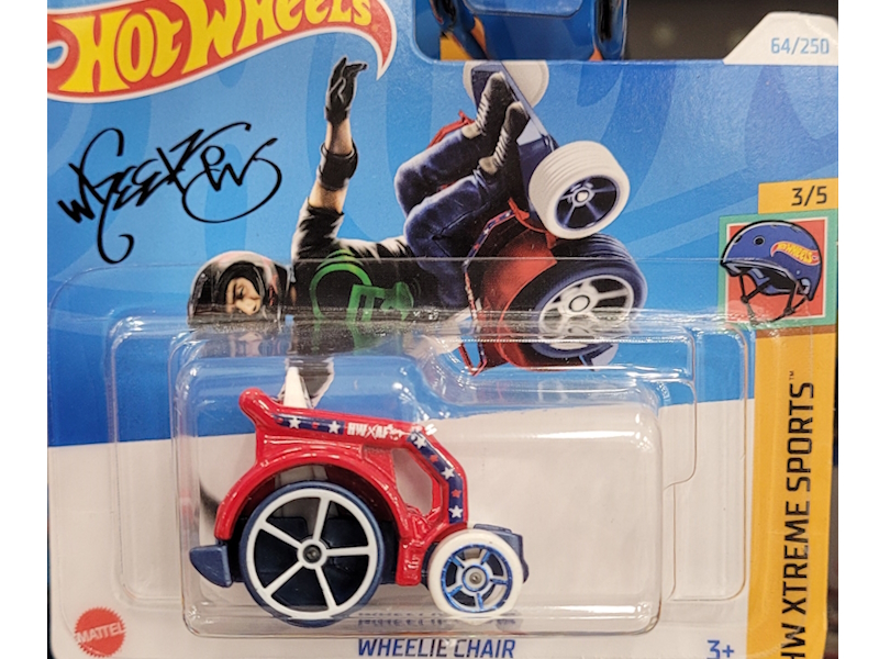 Hot Wheels - Wheelie Chair - HTB98