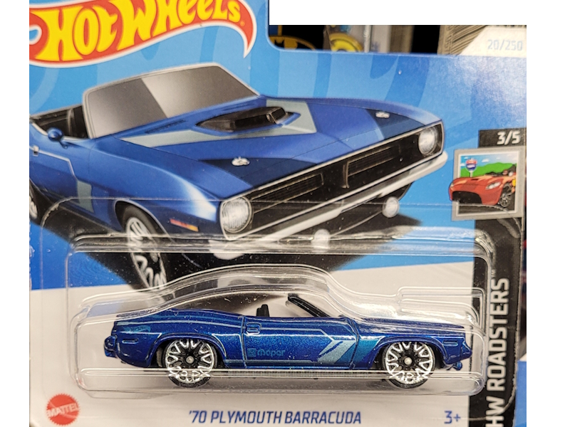 Hot Wheels - `70 Plymouth Barracuda - HTC13