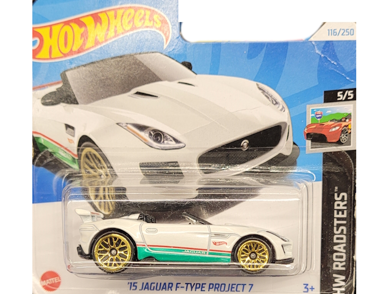 Hot Wheels - `15 Jaguar F-Type Project 7 - HTC16