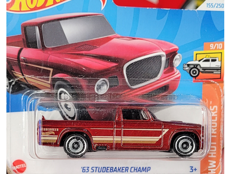 Hot Wheels - `63 Studebaker Champ - HTC35