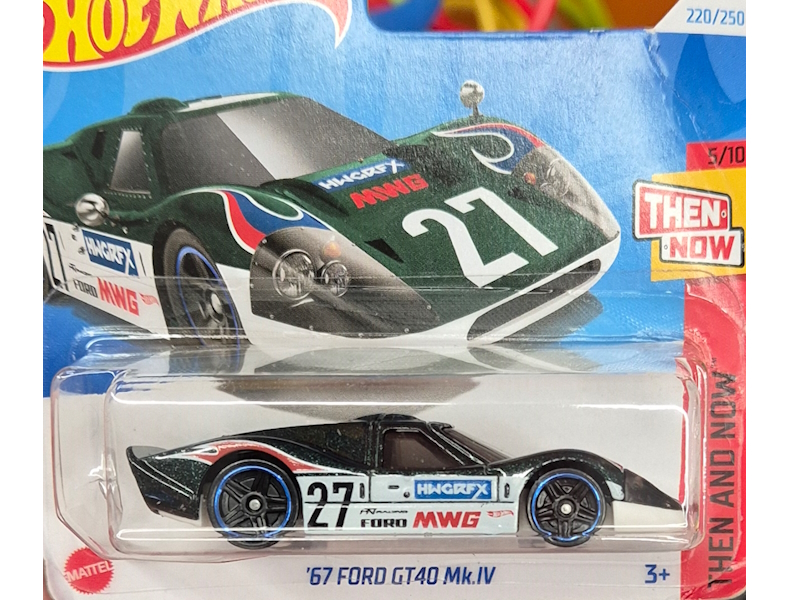 Hot Wheels - `67 Ford GT40 Mk.IV - HTC69