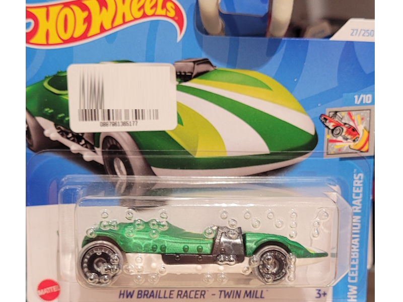 Hot Wheels - HW Braille Racer - Twin Mill - HTC99