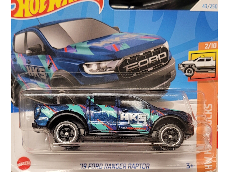 Hot Wheels - `19 Ford Ranger Raptor - HTD05