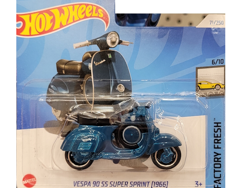 Hot Wheels - Vespa 90 SS Super Sprint (1966) - HTD23