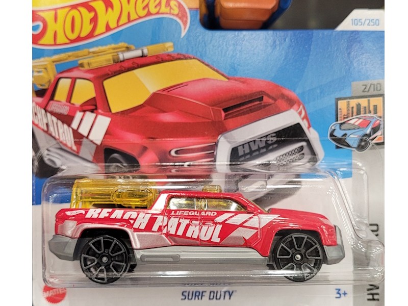 Hot Wheels - Surf Duty - HTD36