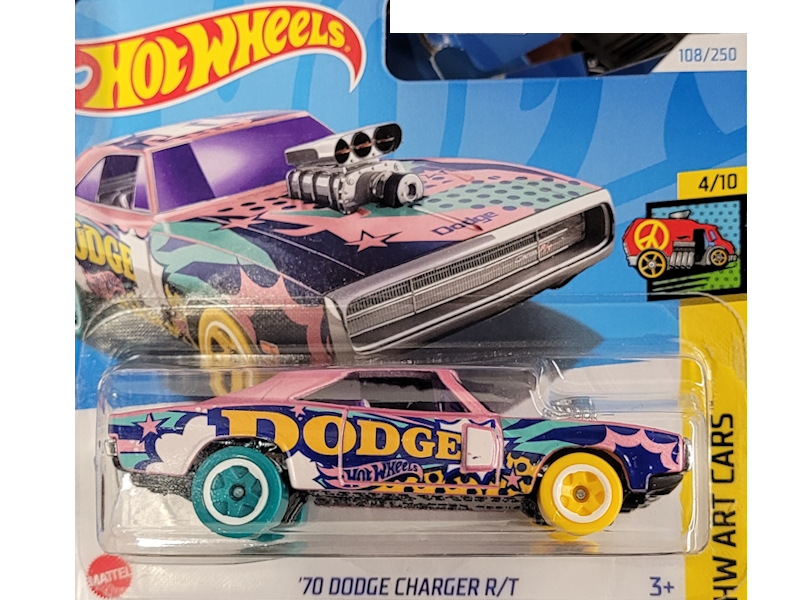 Hot Wheels - `70 Dodge Charger R/T - HTD47