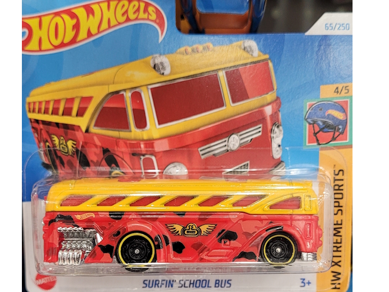 Hot Wheels - Surfin`School Bus - HTD58