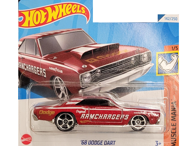 Hot Wheels - `68 Dodge Dart - HTD65