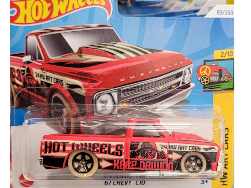Hot Wheels - `67 Chevy C10 - HTD72