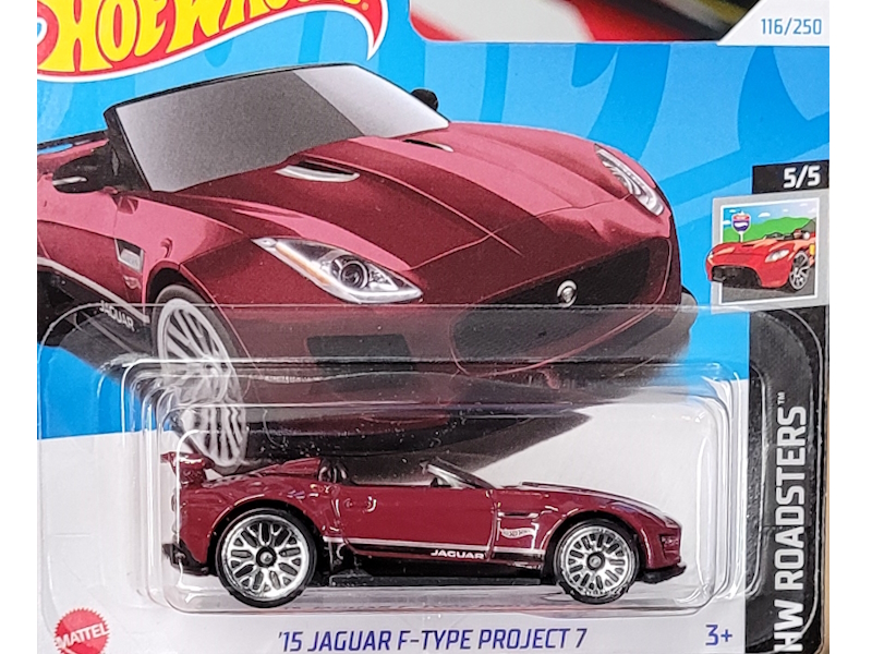 Hot Wheels - `15 Jaguar F-Type Project 7 - HTD74