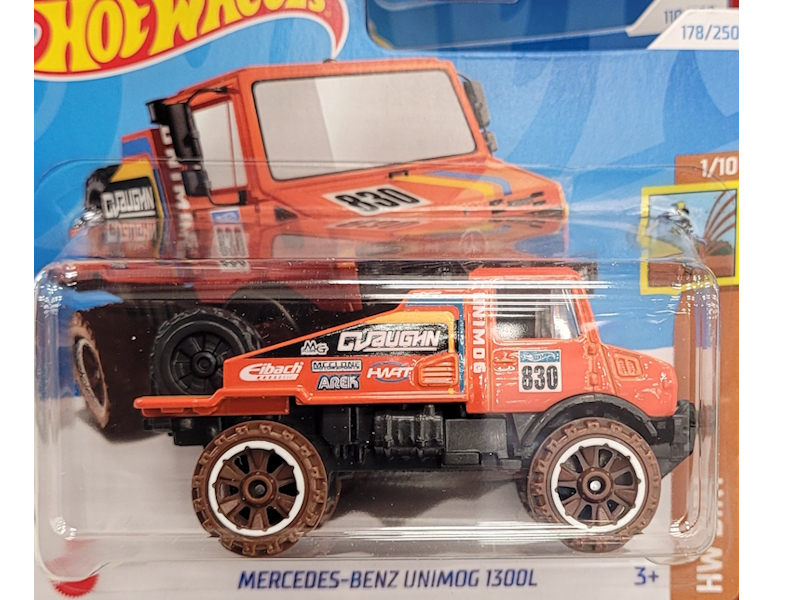 Hot Wheels - Mercedes-Benz Unimog 1300L - HTF05