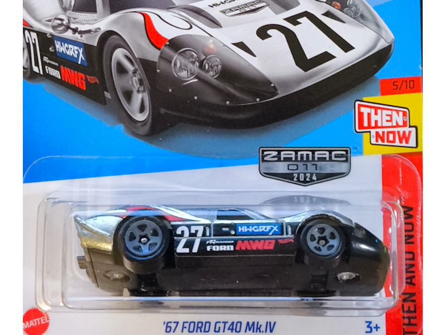 Hot Wheels - `67 Ford GT40 Mk.IV - HTF56