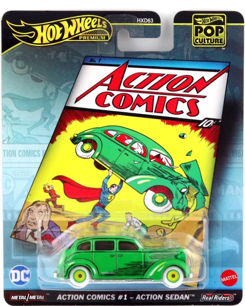 Hot Wheels - Action Comics #1 - Action Sedan - HVJ50