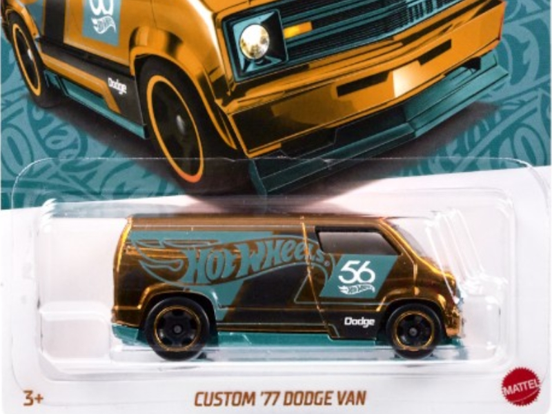 Hot Wheels - Custom `77 Dodge Van - HVX09