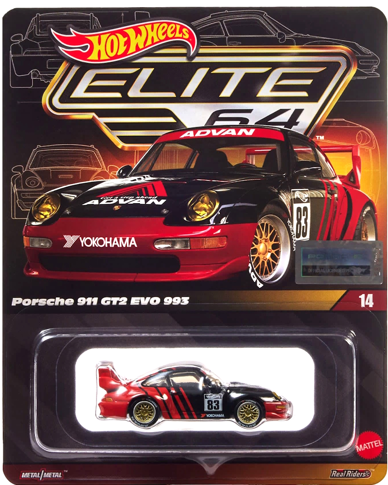 Hot Wheels - Porsche 911 GT2 EVO 993 - HWR94