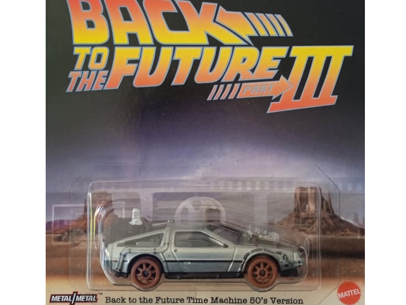 Hot Wheels - Back to the Future Time Machine 50`s Version - HXD99