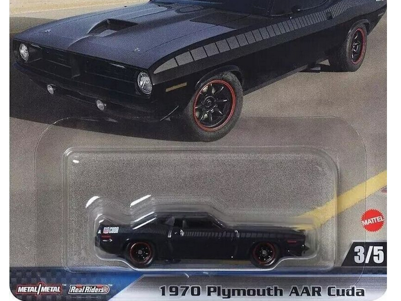 Hot Wheels - 1970 Plymouth AAR Cuda - HYP68
