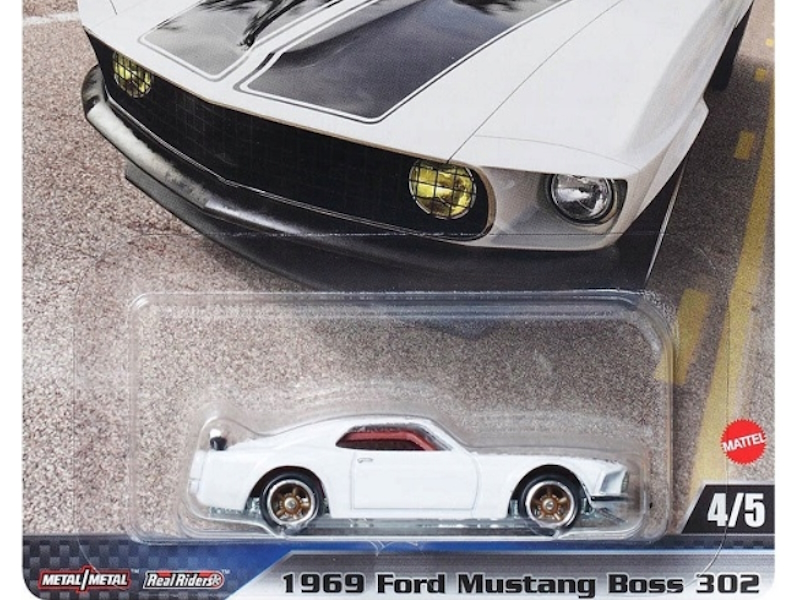 Hot Wheels - 1969 Ford Mustang Boss 302 - HYP71