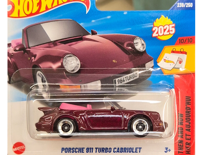 Hot Wheels - Porsche 911 Turbo Cabriolet - HYW37