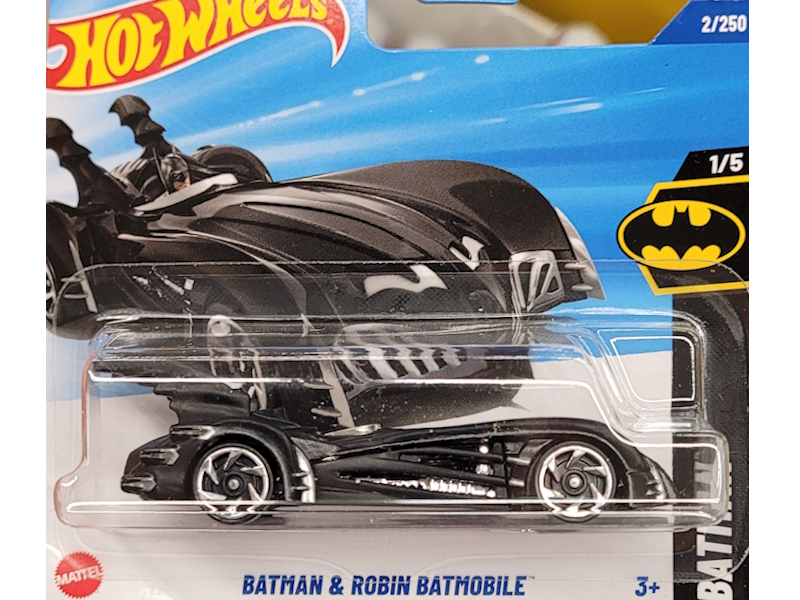 Hot Wheels - Batman and Robin Batmobile - HYW60