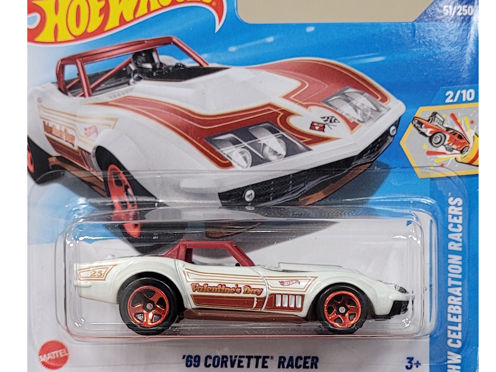 Hot Wheels - `69 Corvette Racer - HYX01
