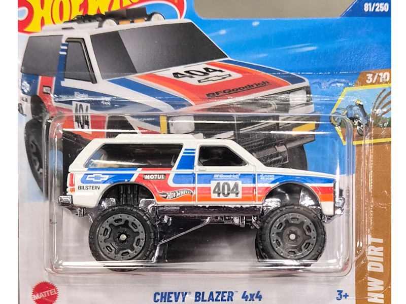 Hot Wheels - Chevy Blazer 4×4 - HYX25