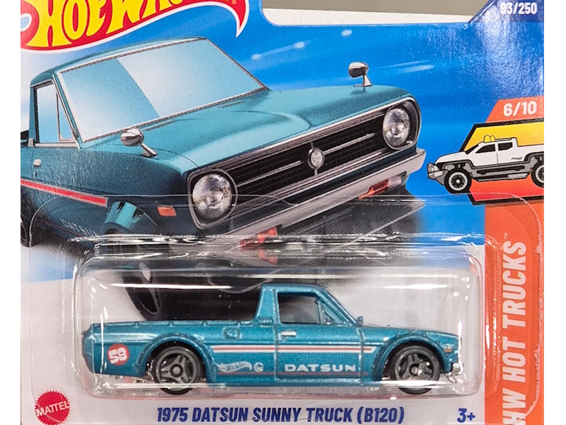 Hot Wheels - 1975 Datsun Sunny Truck (B120) - HYX36