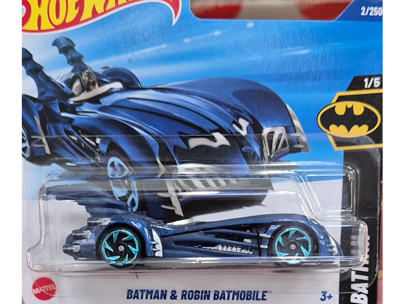 Hot Wheels - Batman and Robin Batmobile - HYX61