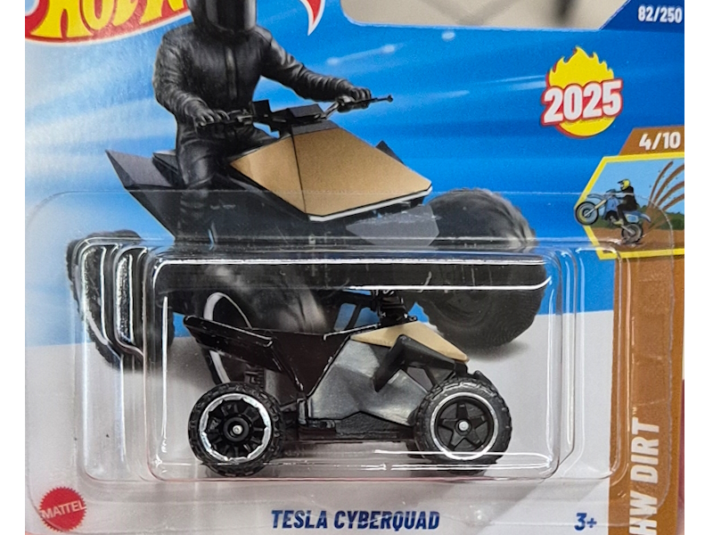 Hot Wheels - Tesla Cyberquad - HYX91