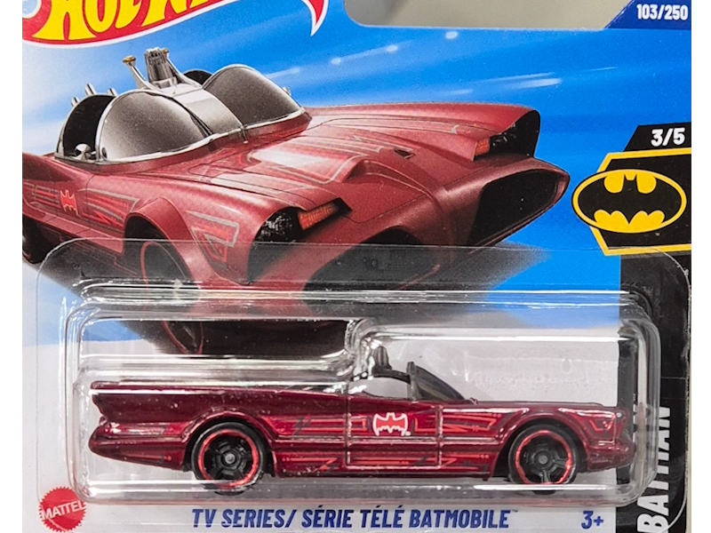 Hot Wheels - TV Series Batmobile - HYY05