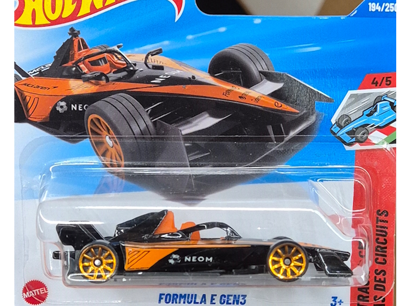 Hot Wheels - Formula E Gen3 - HYY56