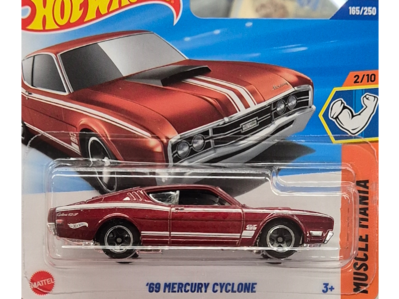 Hot Wheels - `69 Mercury Cyclone - HYY61